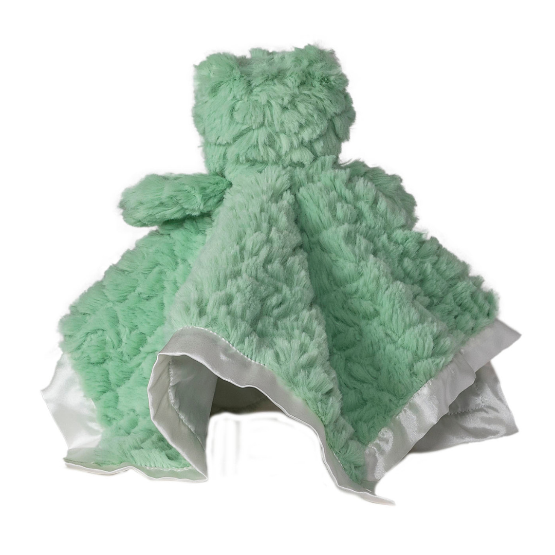 Putty Nursery Mint Frog Character Blanket