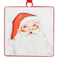4’’ Santa Disc Ornament