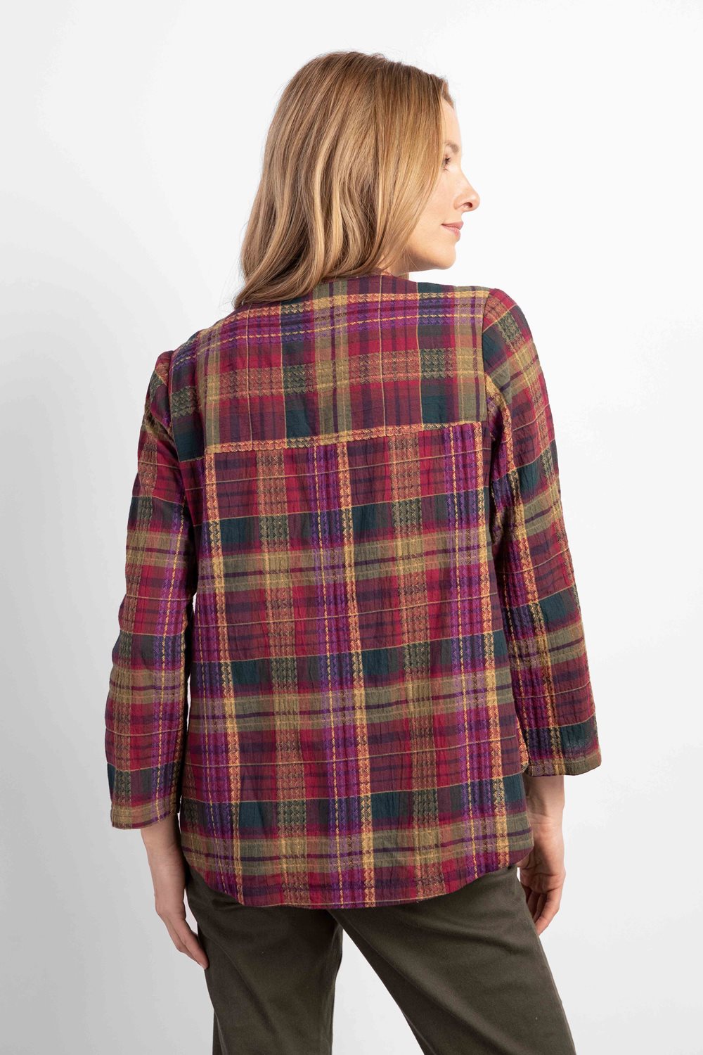 Habitat Cozy Windowpane Plaid Shirt