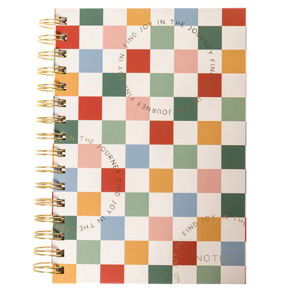 Check 6 x 8 Spiral Hard Cover Journal