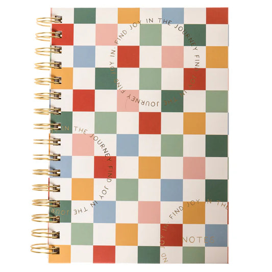 Check 6 x 8 Spiral Hard Cover Journal