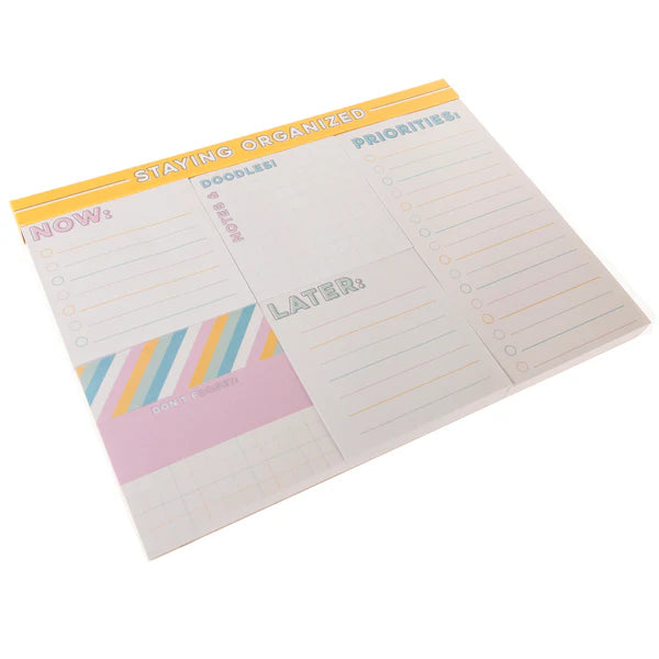 Colorful Cream Sticky Notes Set