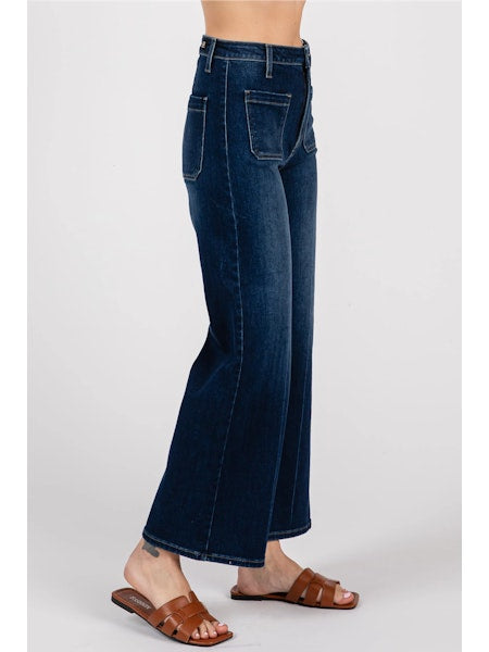 L.T.J. Sailor Front Patch Pocket Jeans