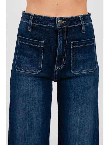 L.T.J. Sailor Front Patch Pocket Jeans