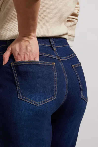 Tribal Audrey Sustainable Straight-Leg Girlfriend Jeans