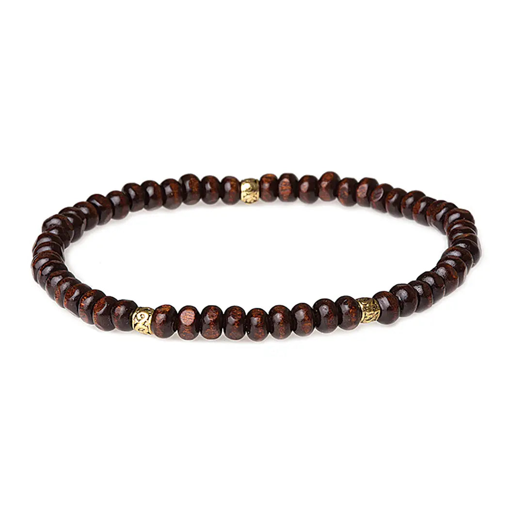 Wood Bead Bracelet