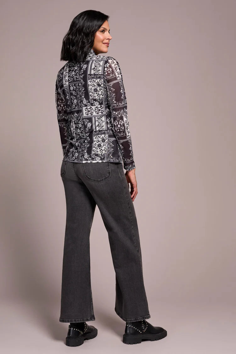Tribal Brooke High Rise Palazzo Jeans