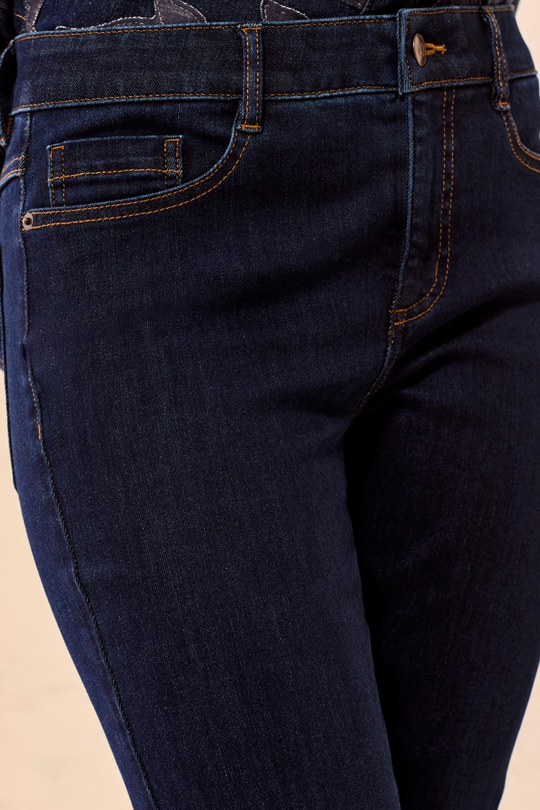 Tribal Audrey Boundless Stretch Straight Leg Denim Jeans