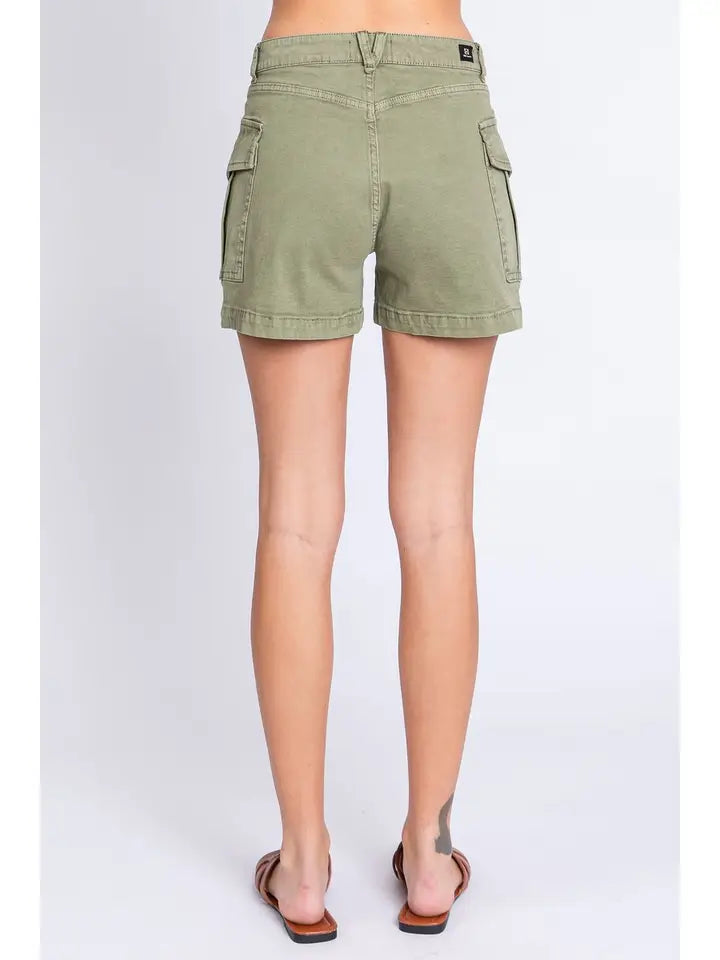 L.T.J. Square Pocket Twill Short