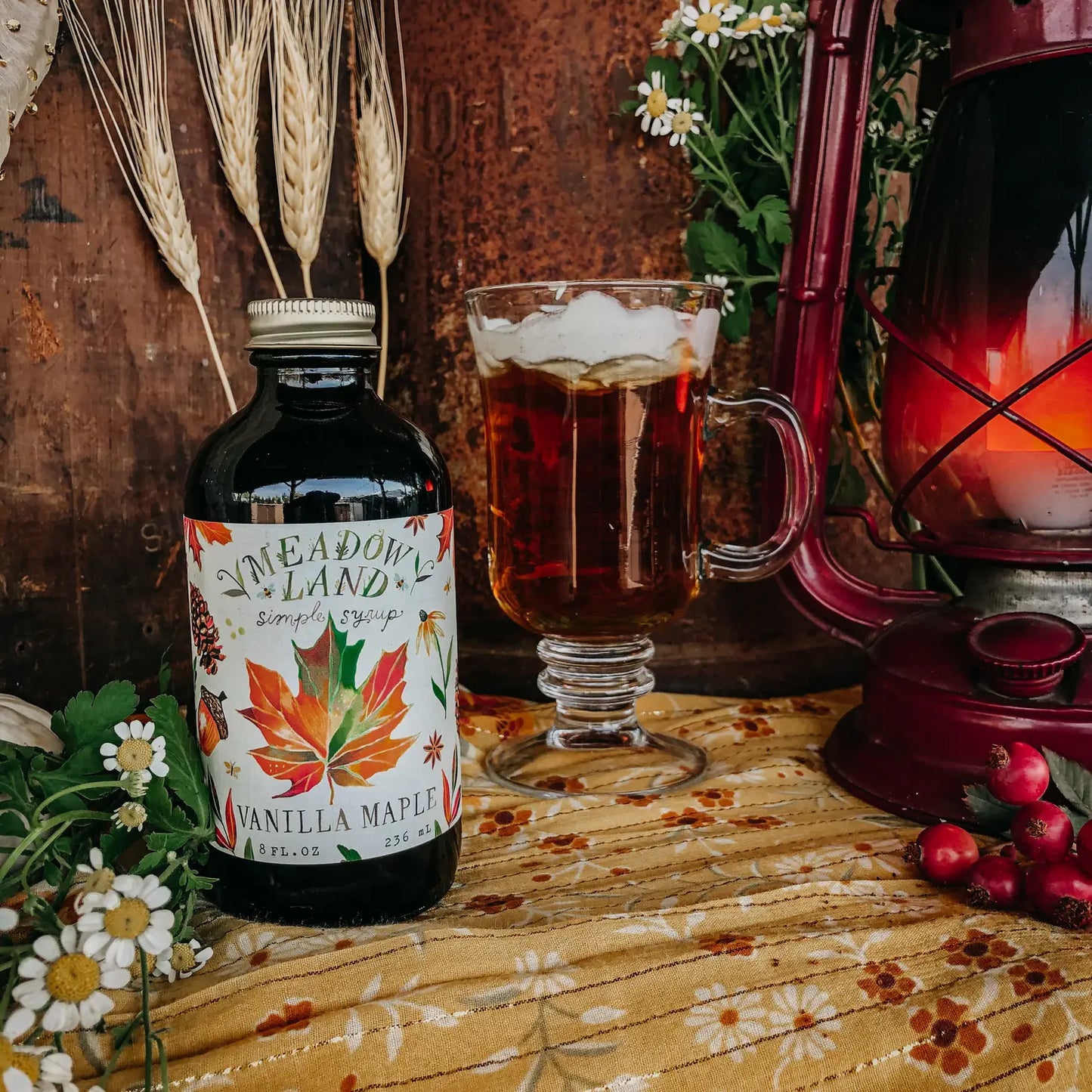 Vanilla Maple Simple Syrup