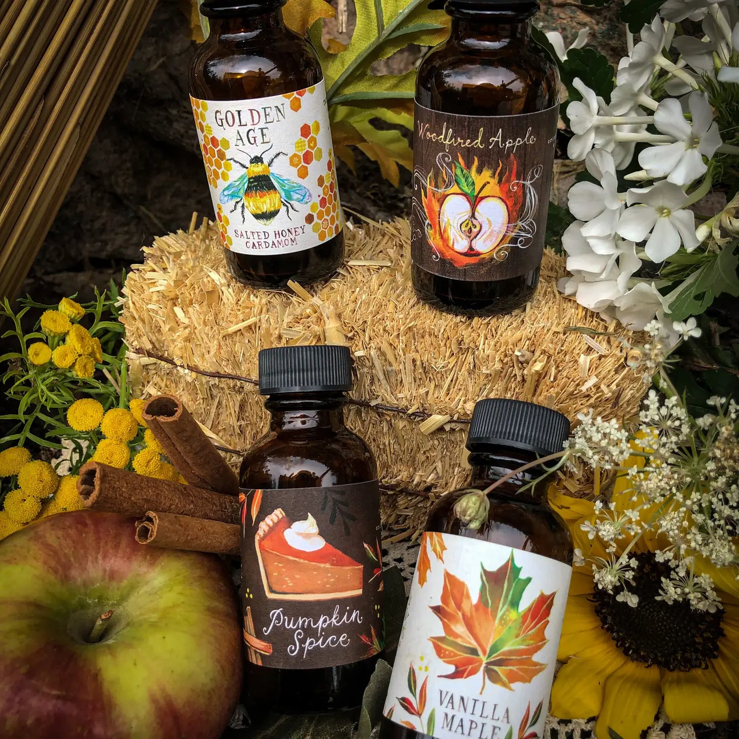 Autumn Sun Simple Syrup Collection