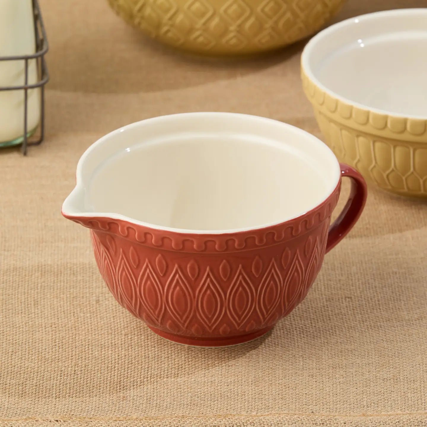 Vintage Farm Stoneware Batter Bowl