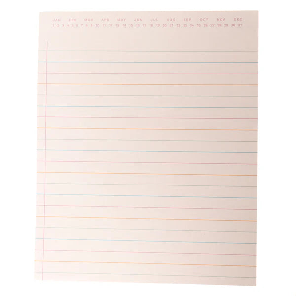 Colorful Cream Set of 3 Notepads