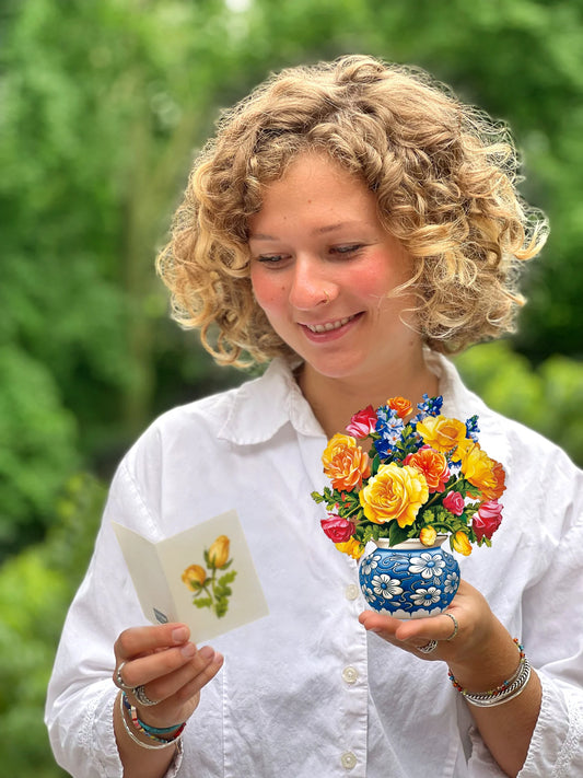 Fresh Cut Paper Mini Bouquet
