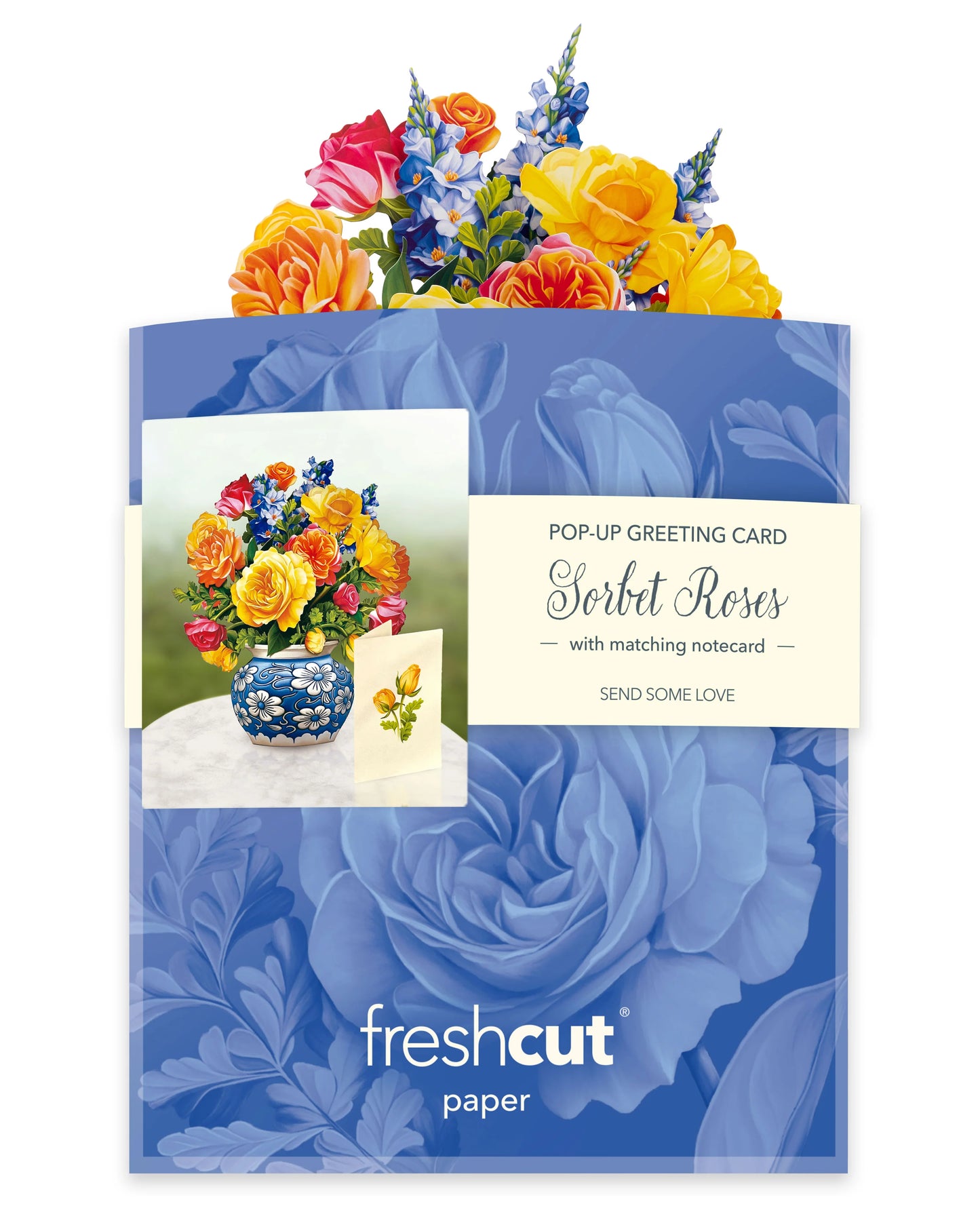 Fresh Cut Paper Mini Bouquet