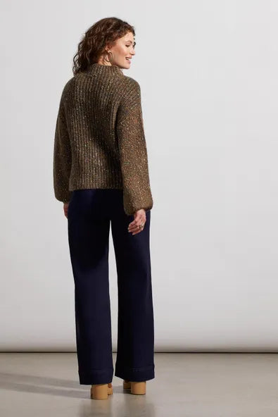 Tribal Popcorn Knit Oversize Sweater