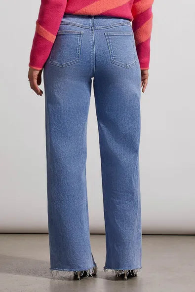 Tribal Brooke Hugging Wide Leg Jeans