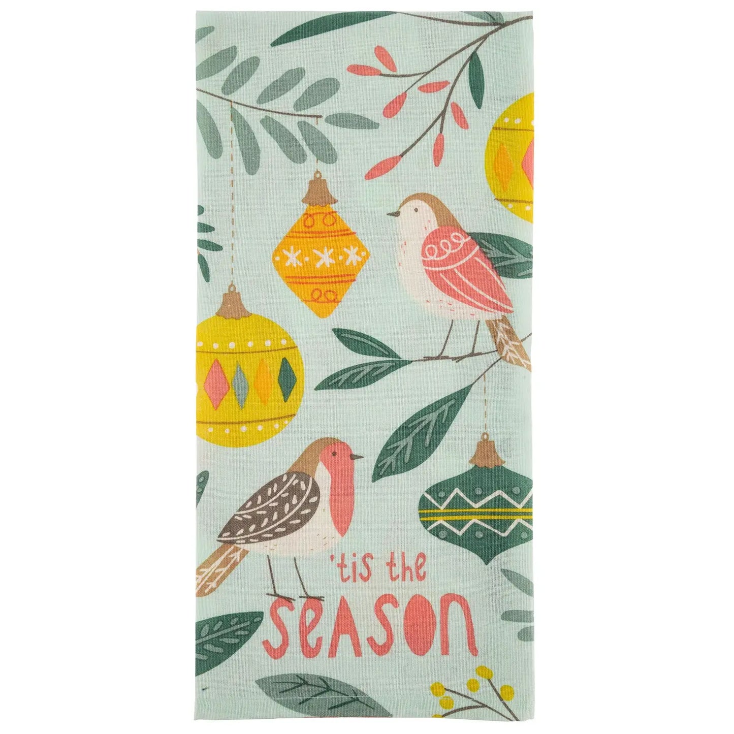 Holiday Tea Towel Bird