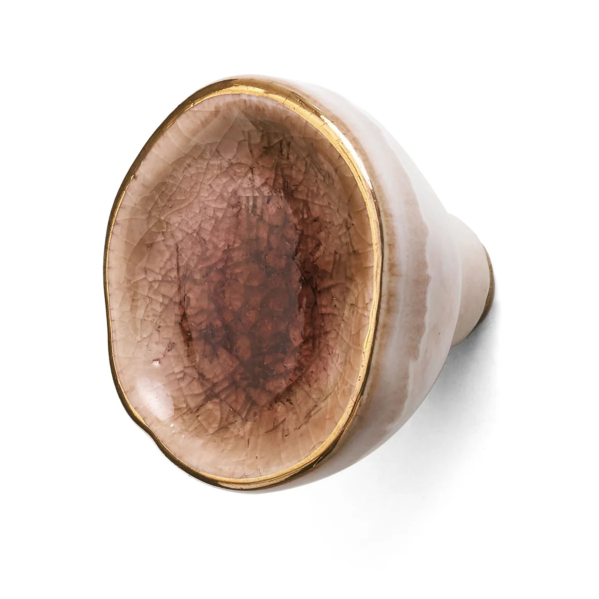 Crackled Glaze Ceramic Knob