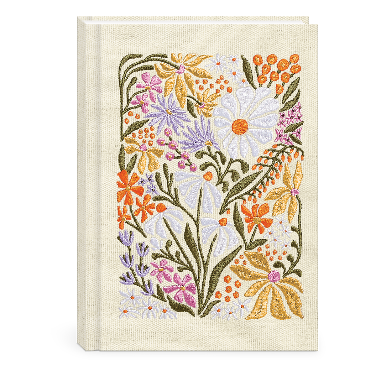 Wildflowers Fabric Journal