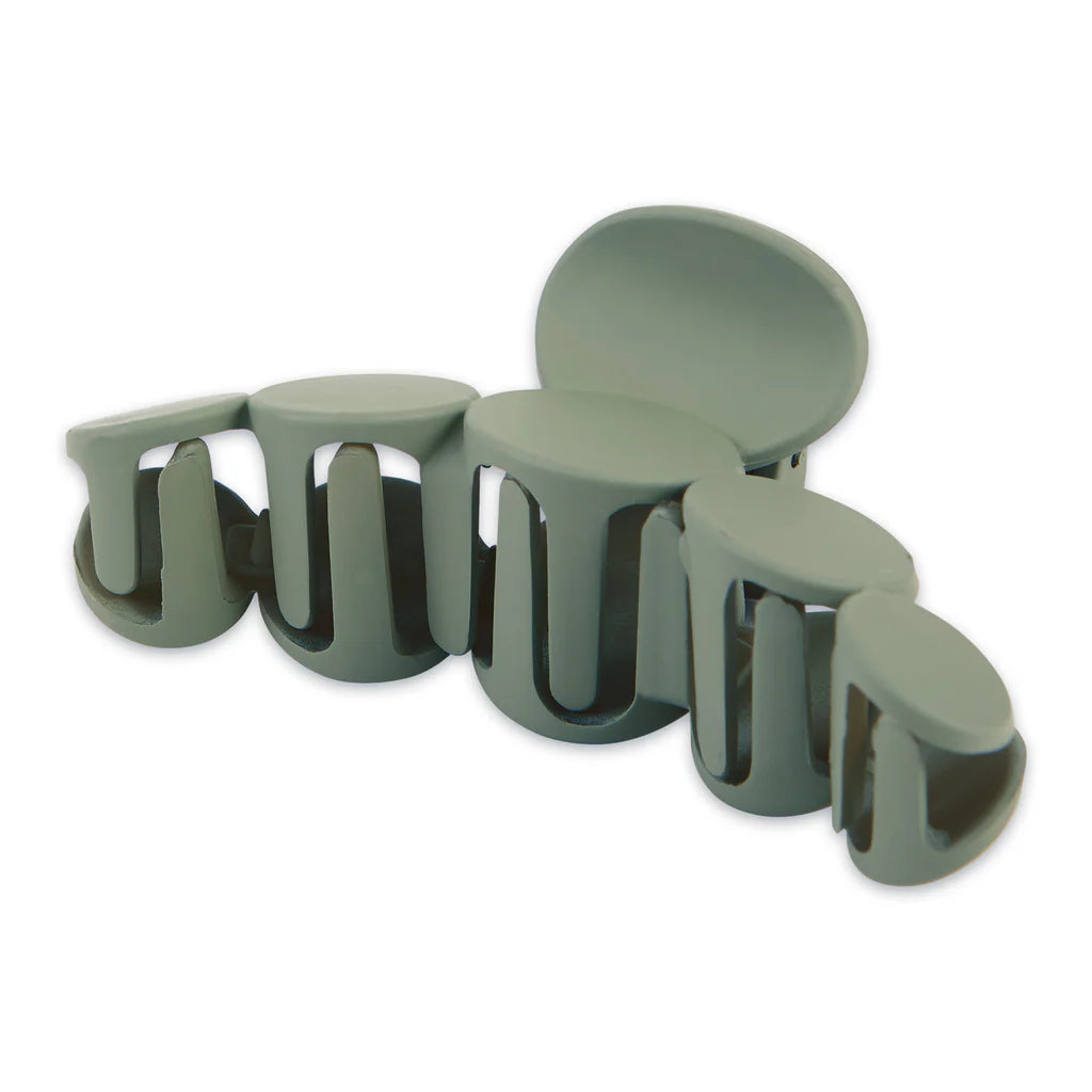 Matte Circles Hair Claw - Multiple Color Options