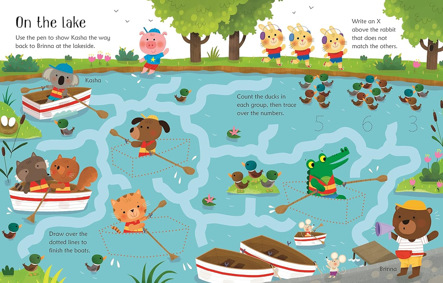 Wipe-Clean Summer Activities Book