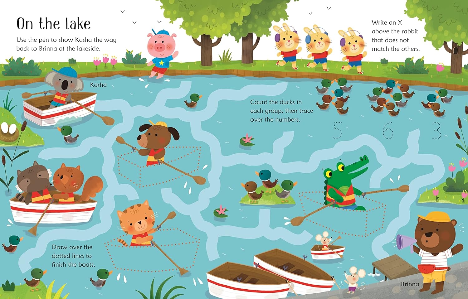 Wipe-Clean Summer Activities Book