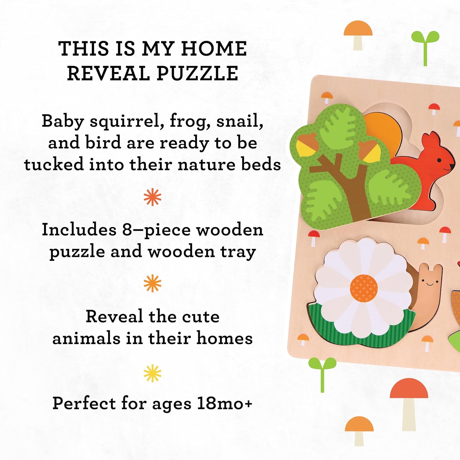 This is My Home - Wooden Reveal Puzzle