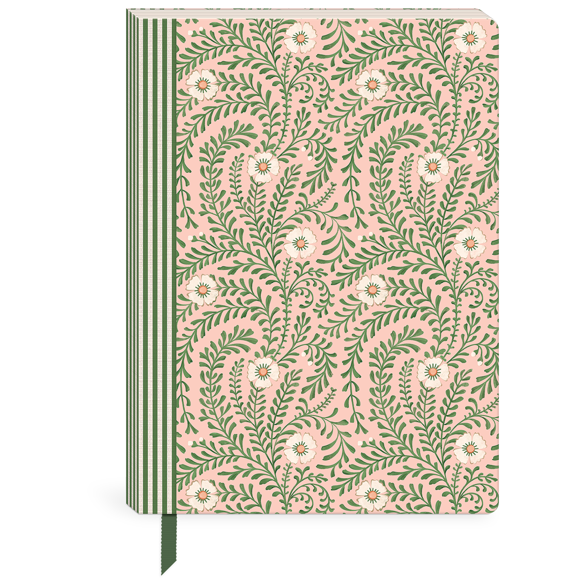 Pink Floral Softcover Journal