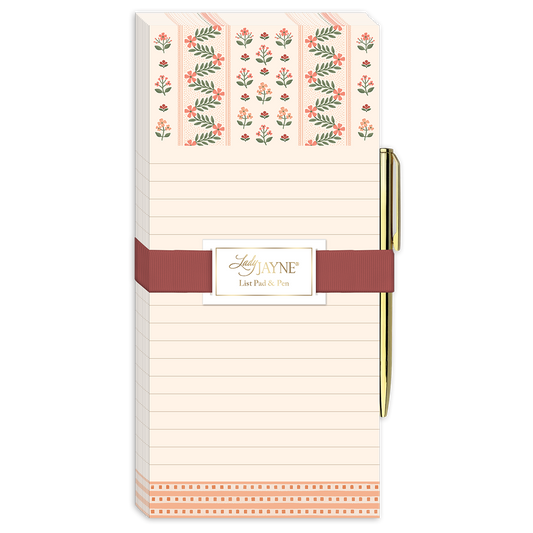 Wildflower Meadow Coral Stripe Magnetic