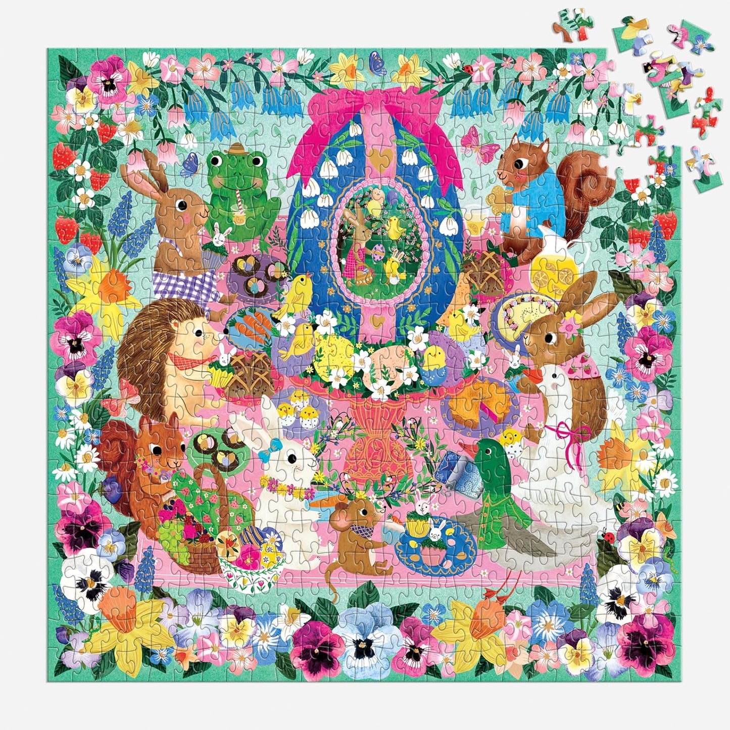 Egg-Cellent Day – 500 Piece Family Foil Jigsaw Puzzle