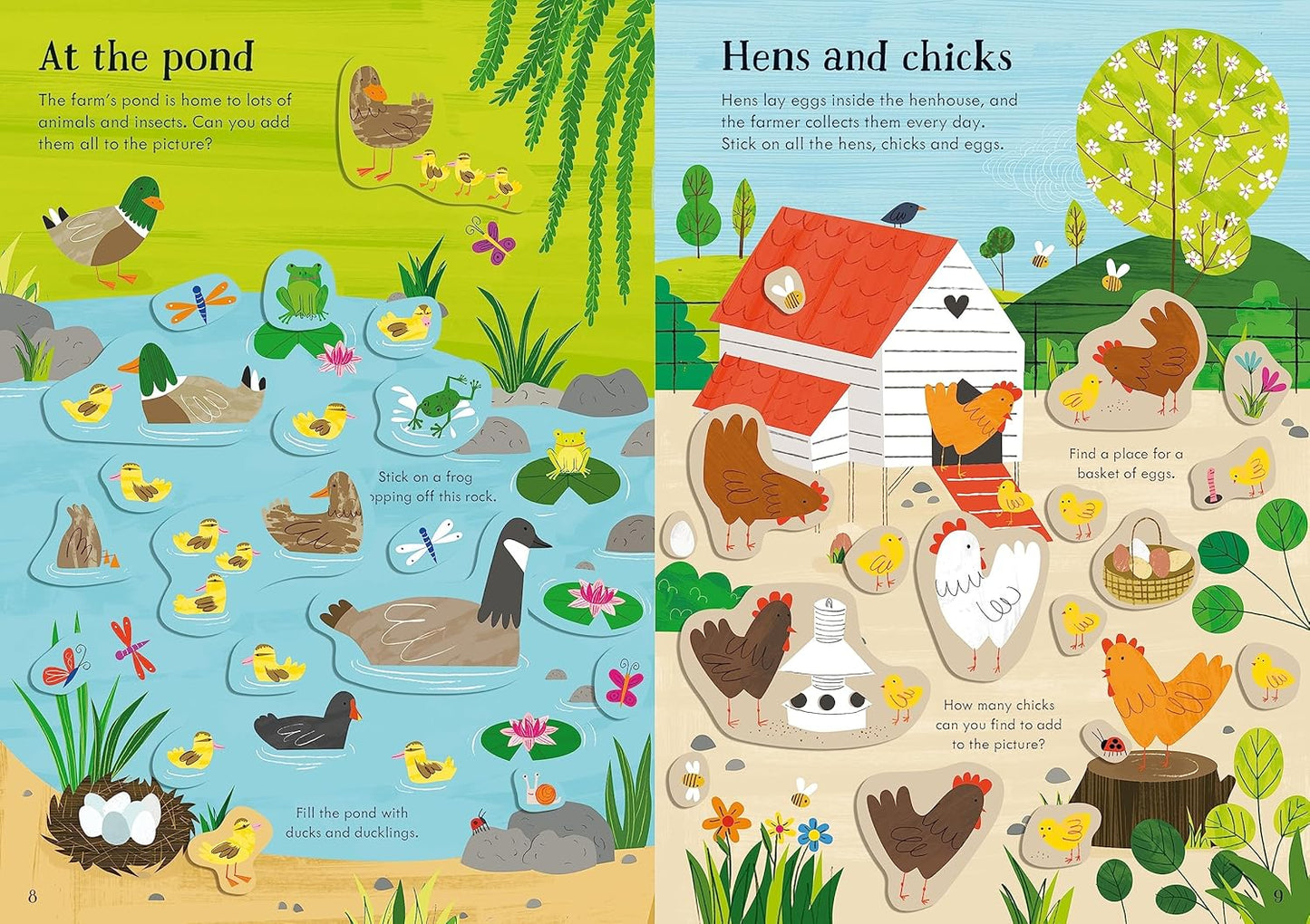 Little First Stickers Farm: Over 250 Stickers to Explore Farm Animals for Children