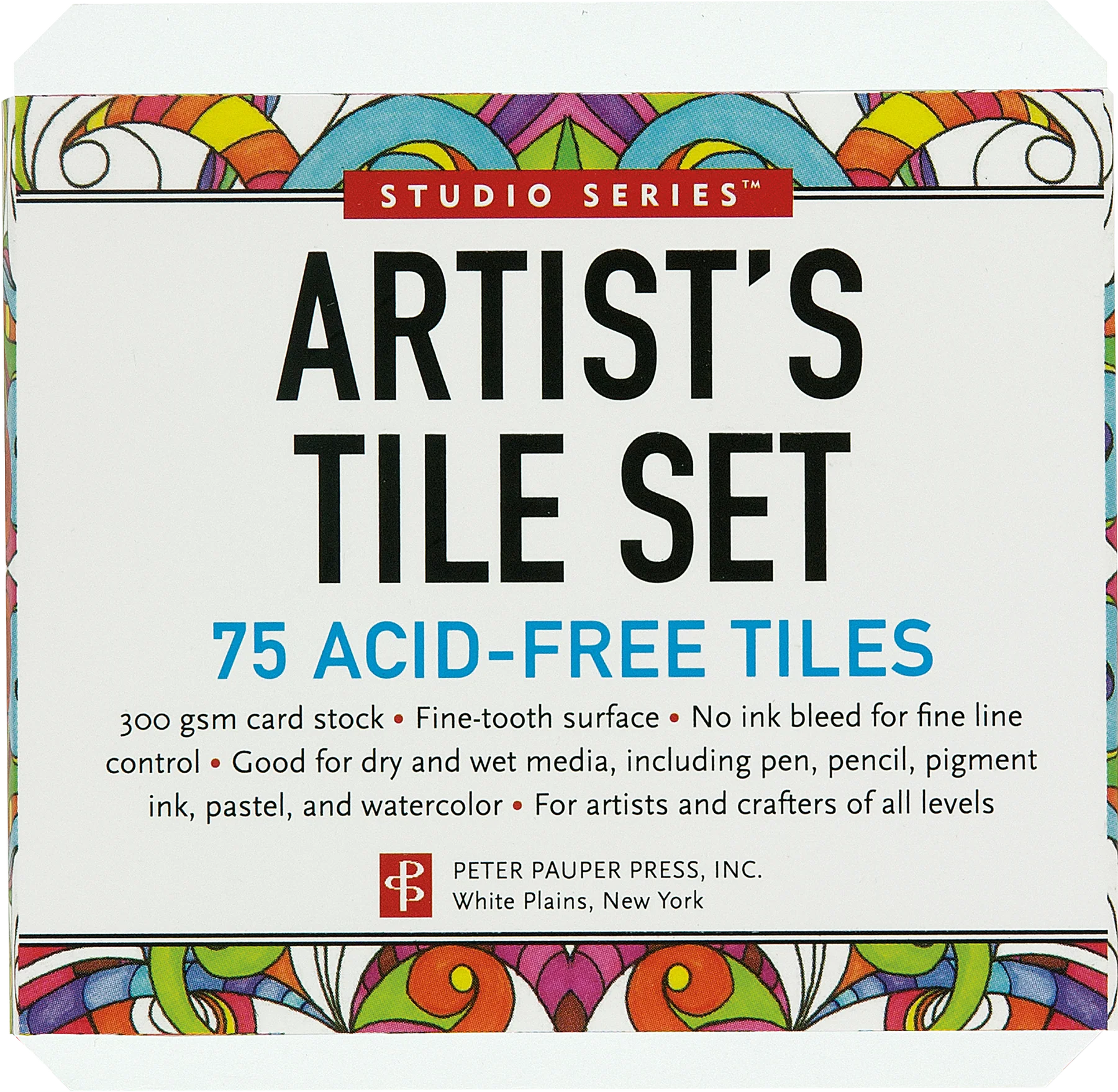 Studio Series Artist's Tile Set: White
