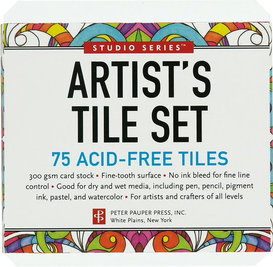 Studio Series Artist's Tile Set: White