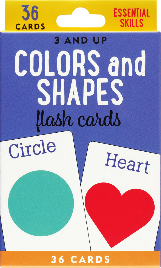 Colors and Shapes Flash Cards