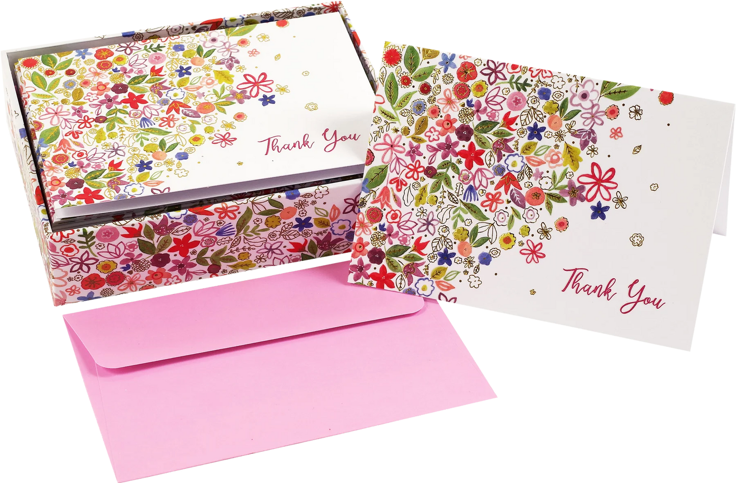 Floral Daydream Thank You Notes
