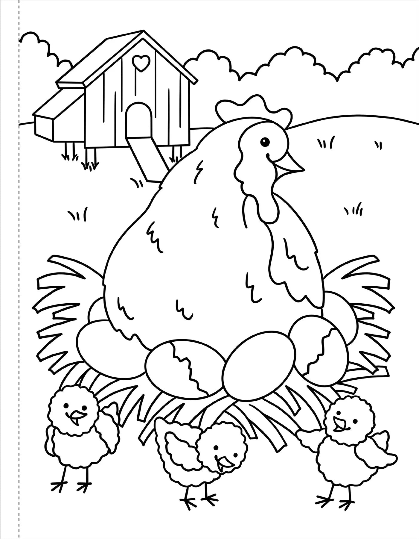 My First Coloring Book! On the Farm!