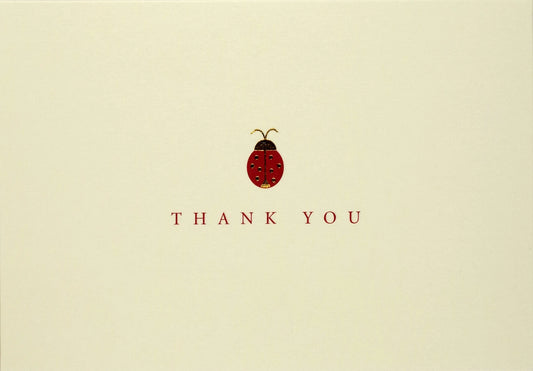 Ladybug Thank You Notes