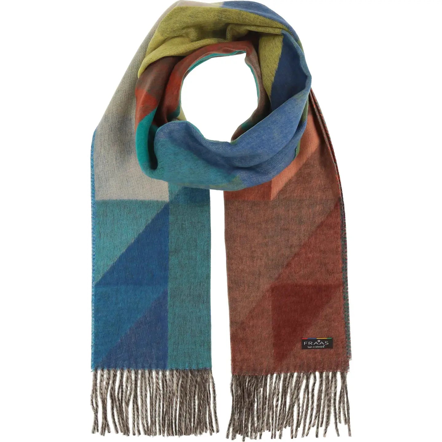 Fraas Geometric Colorblock Cashmink