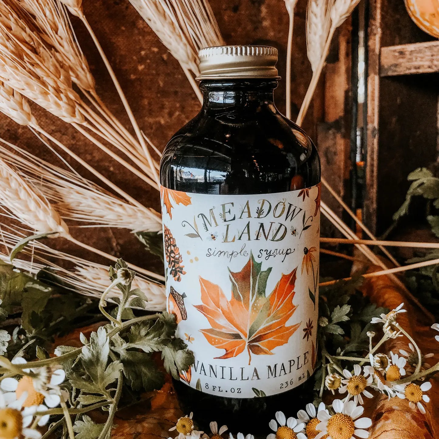 Vanilla Maple Simple Syrup