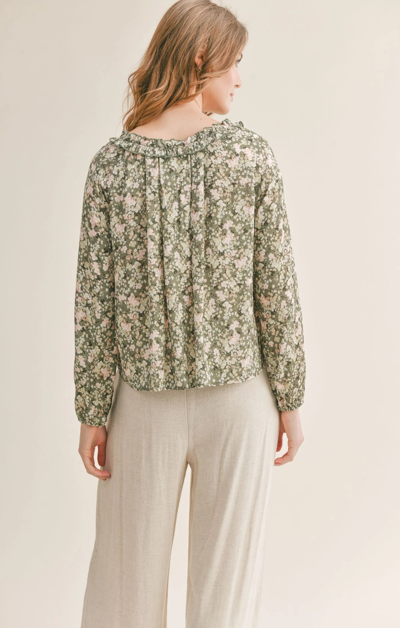 Sadie & Sage Sweet Escape Peasant Top