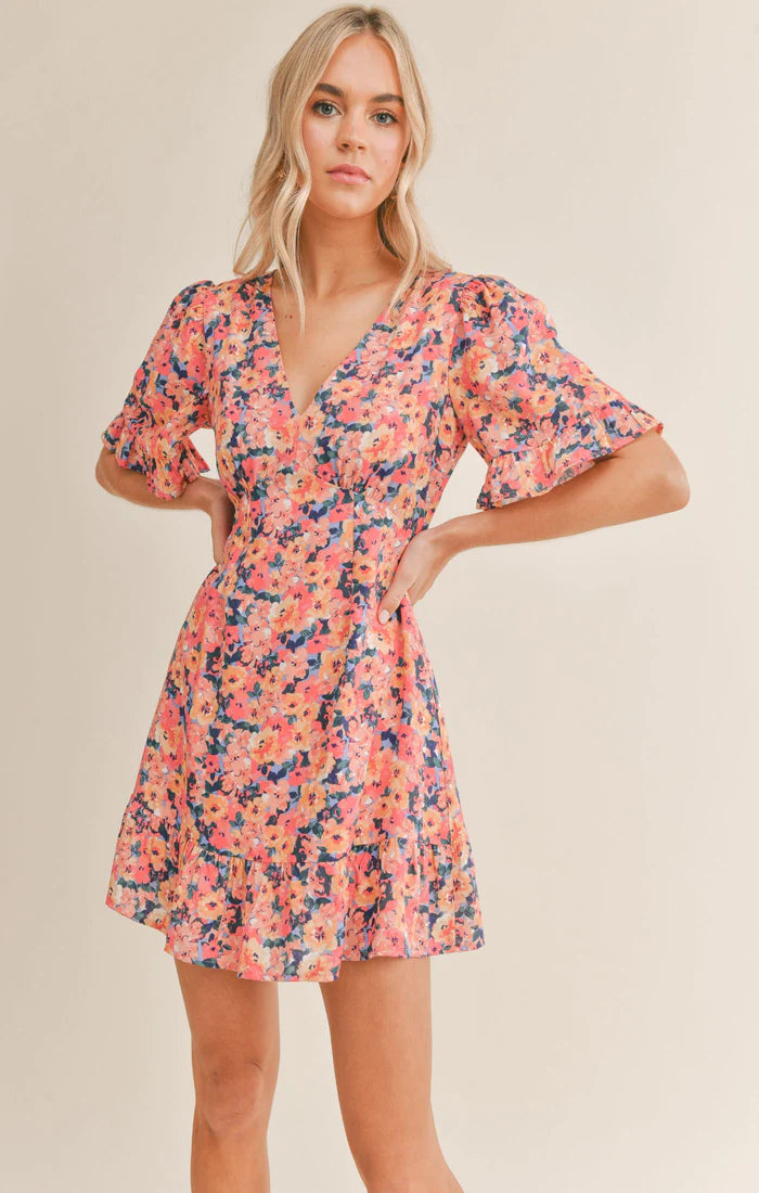 Sadie & Sage Living In Color Mini Dress