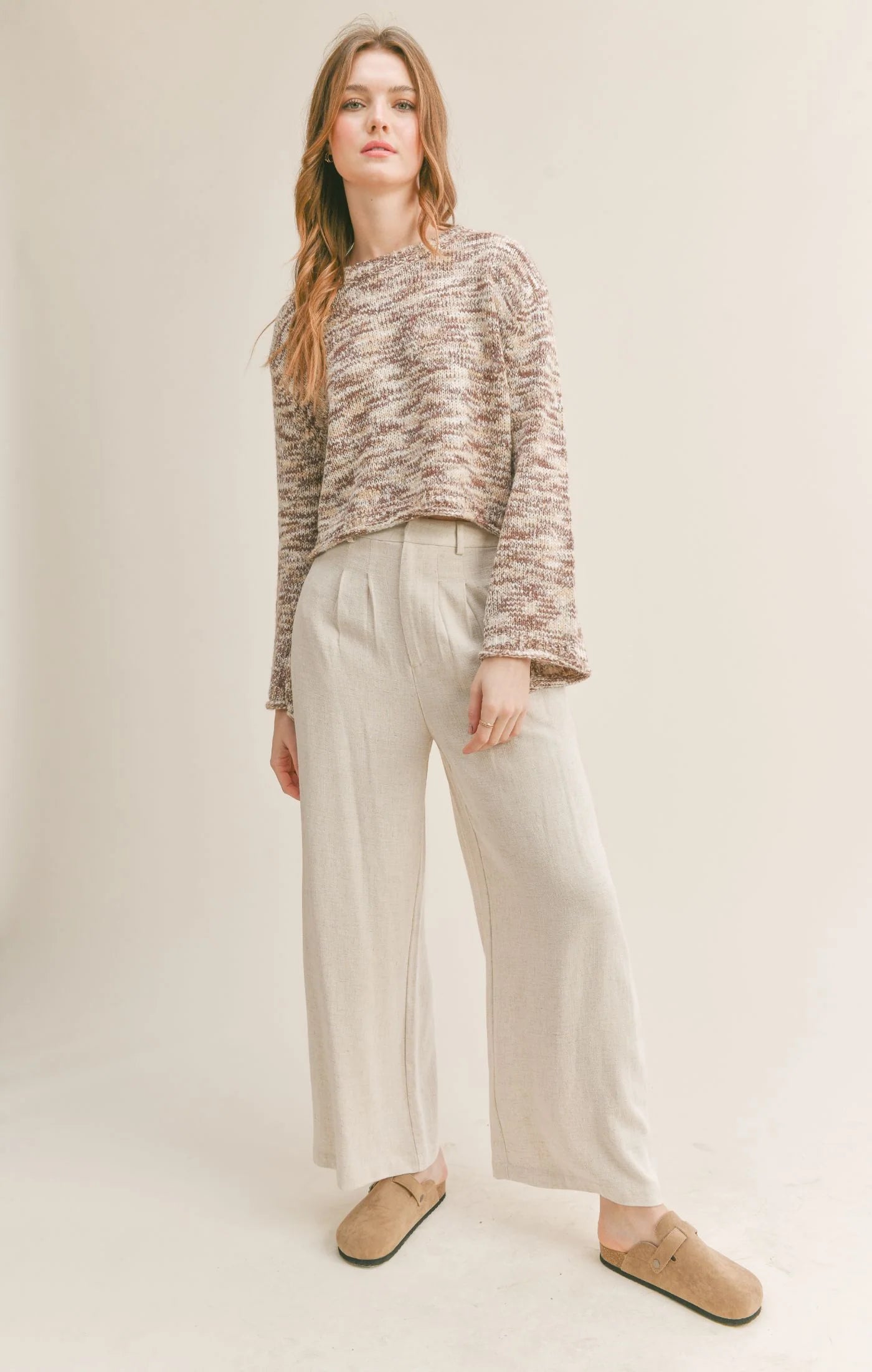 Sadie & Sage Gabriella Bell Sleeve Sweater