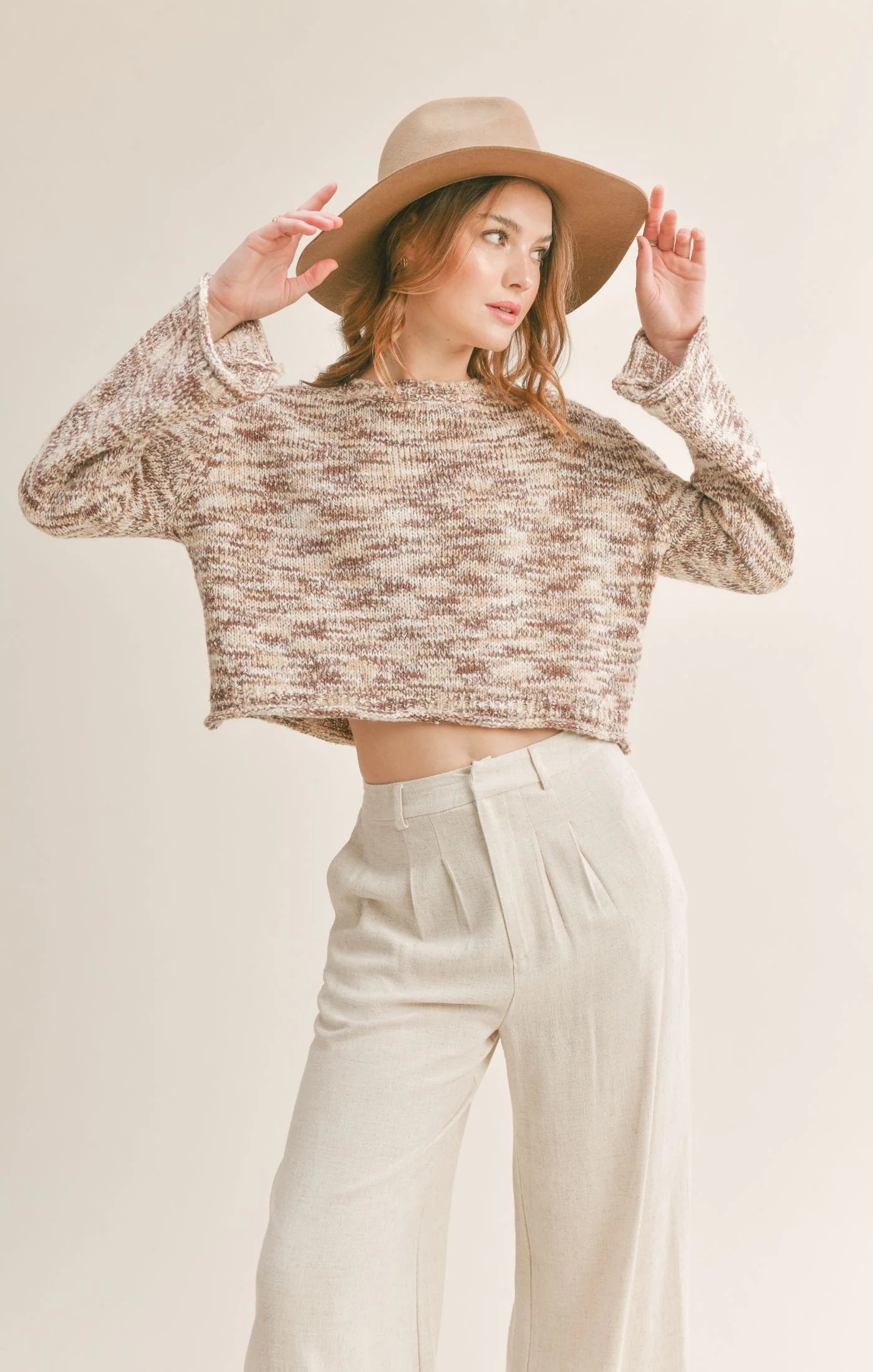 Sadie & Sage Gabriella Bell Sleeve Sweater