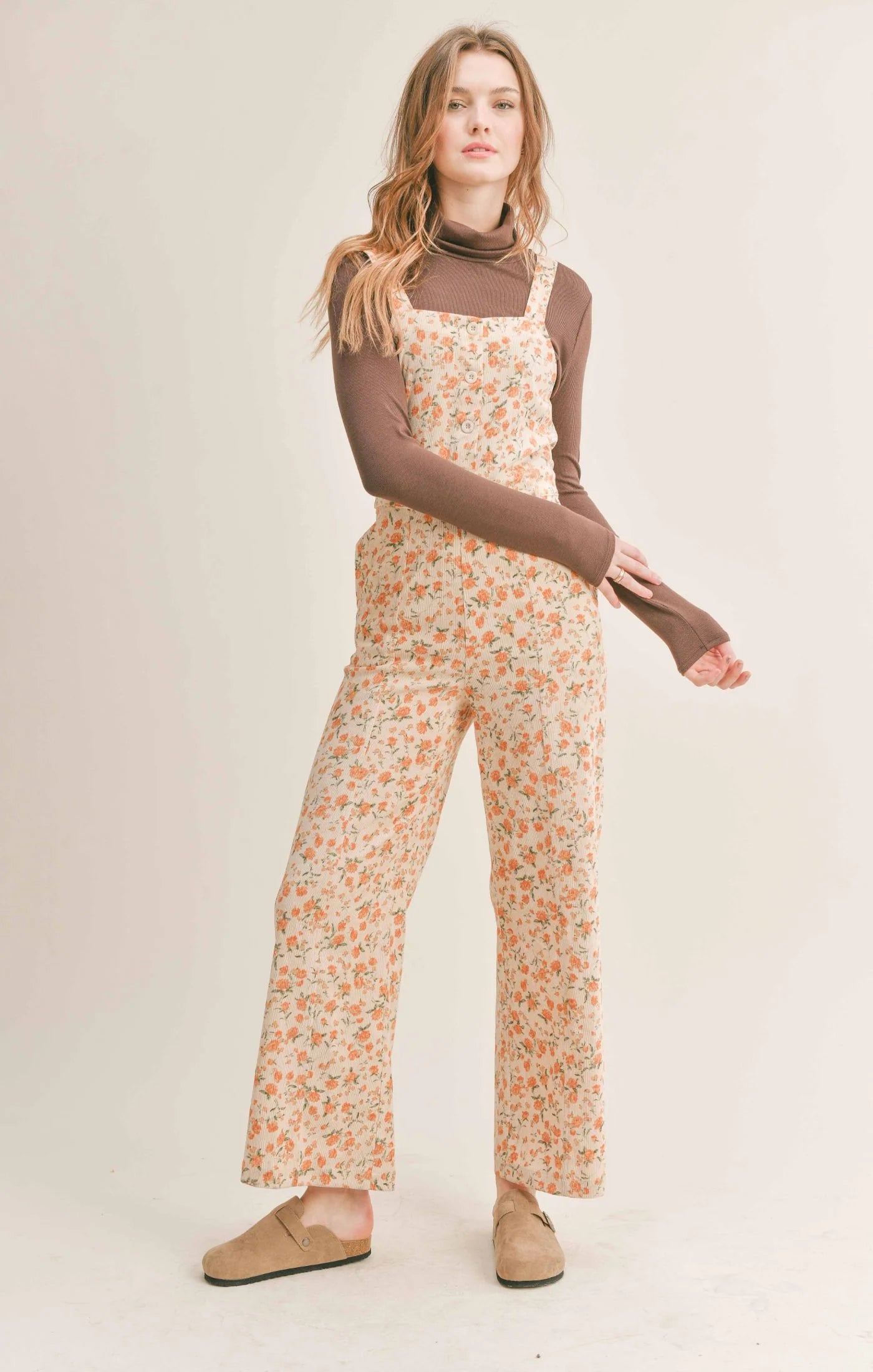 Sadie & Sage Marigold Fields Corduroy Overalls