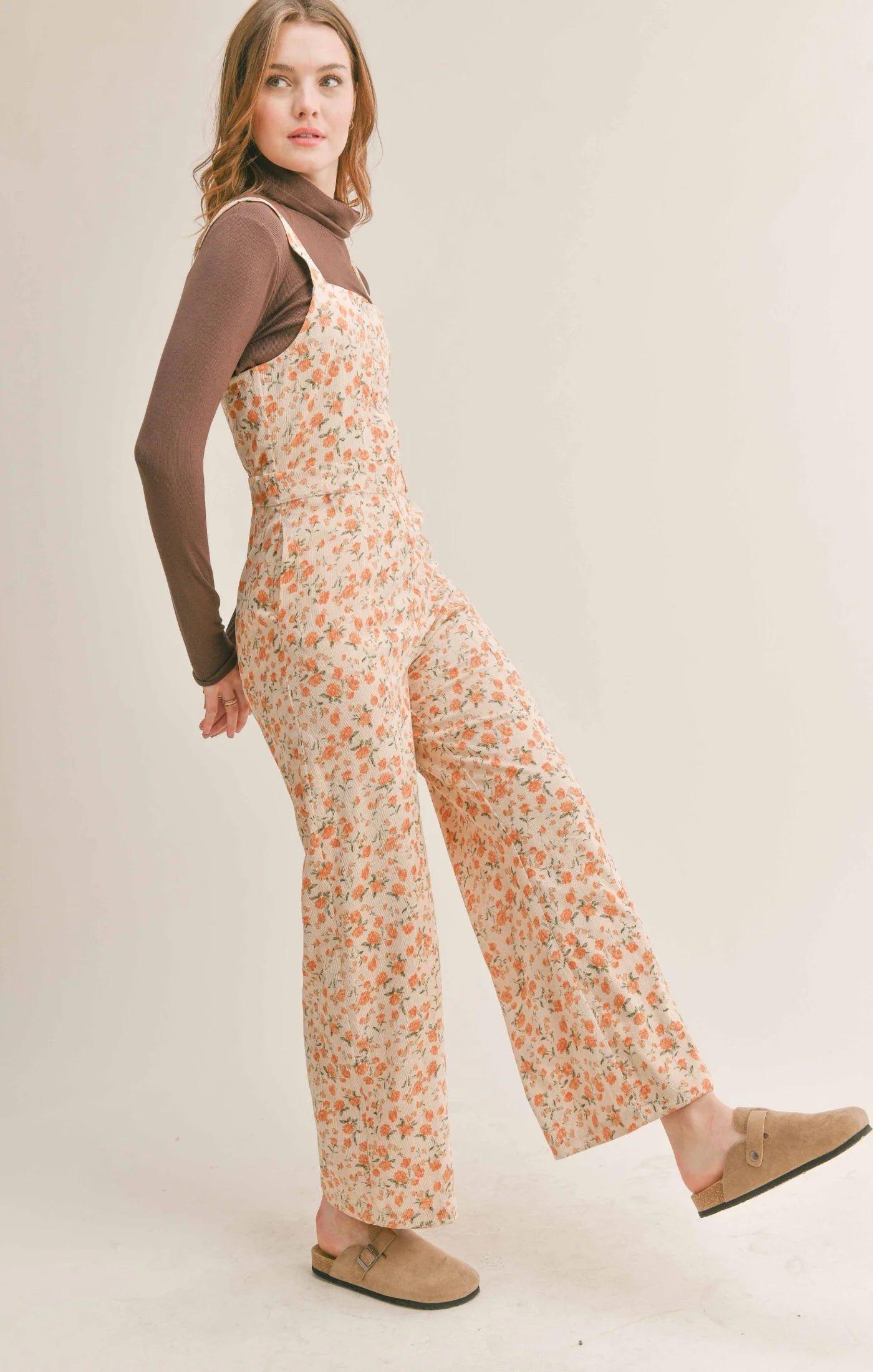 Sadie & Sage Marigold Fields Corduroy Overalls