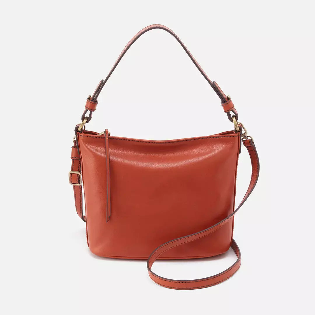 Hobo Belle Convertible Shoulder Bag Burnt Orange