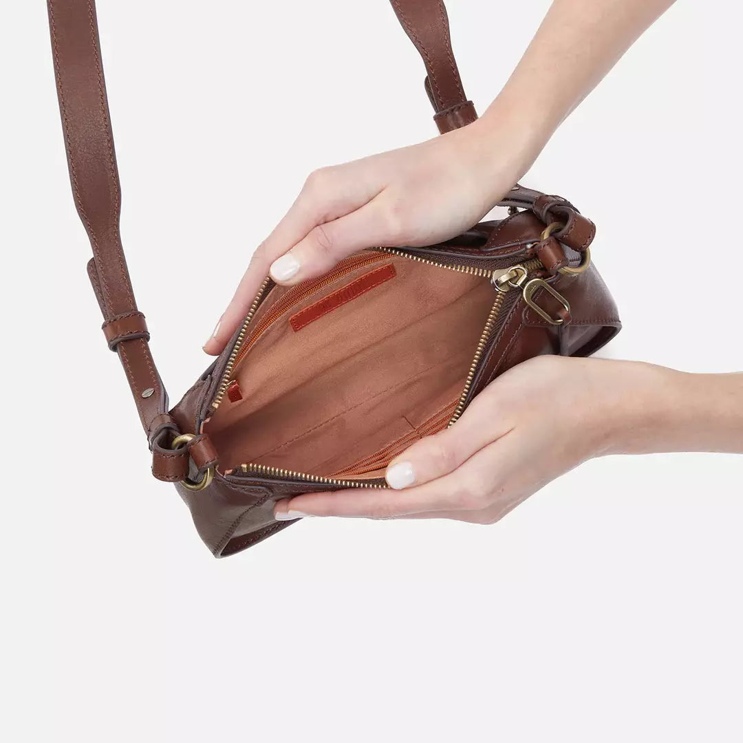 Hobo Bellamy Small Crossbody Brown