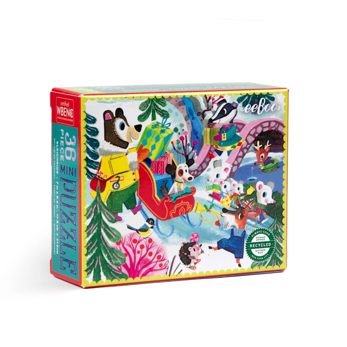 Woodland Holiday Mini Puzzle Assortment