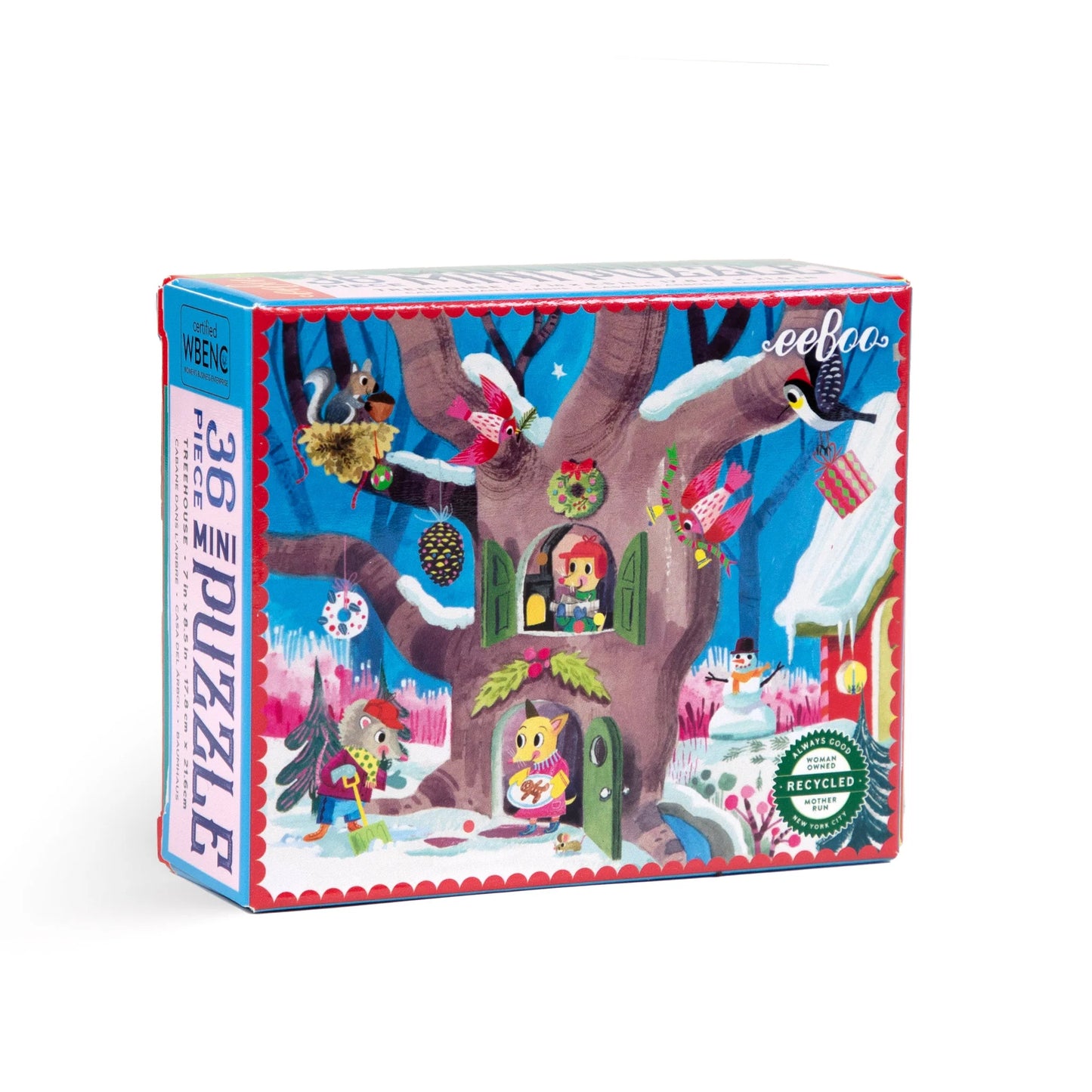 Woodland Holiday Mini Puzzle Assortment